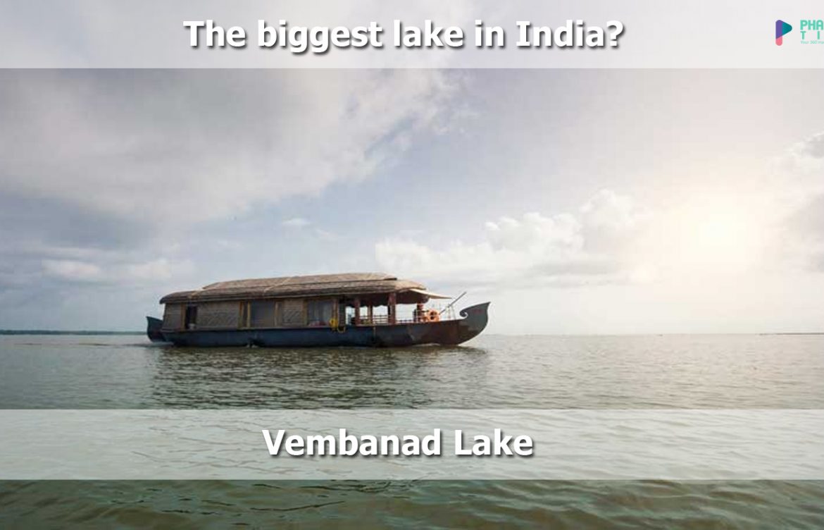 Which is the biggest lake in India?